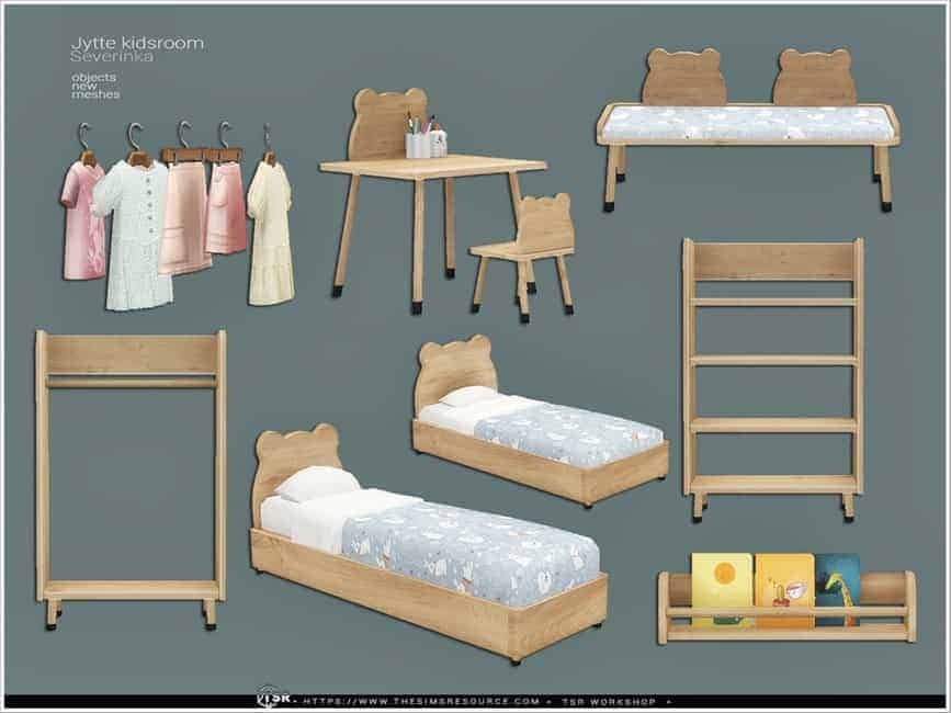 Jytte Sims 4 nursery cc pack