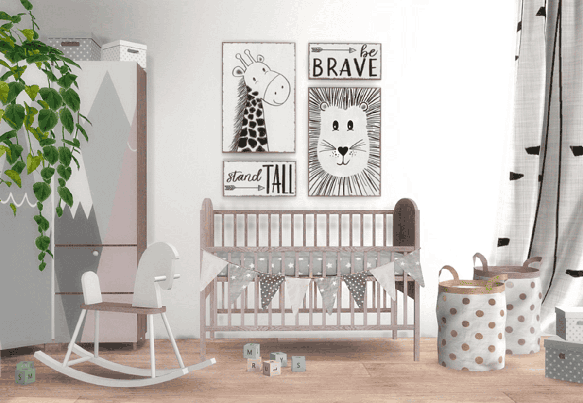 11 sims 4 nursery cc