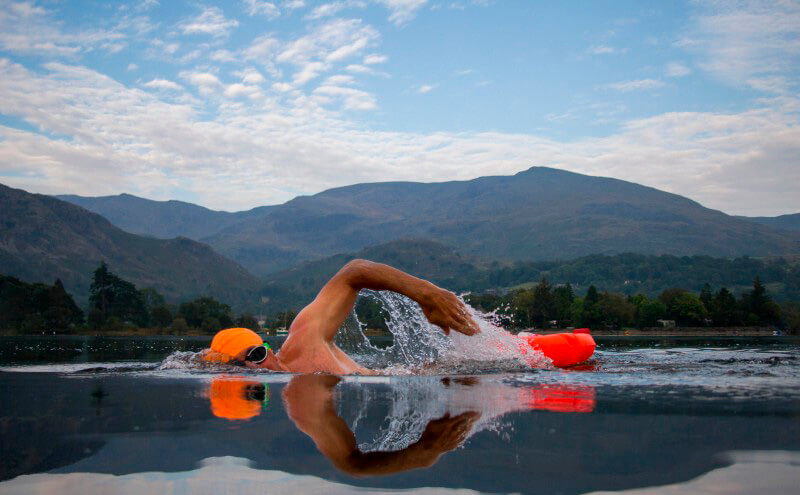 Safety buoy for 2024 open water swimming