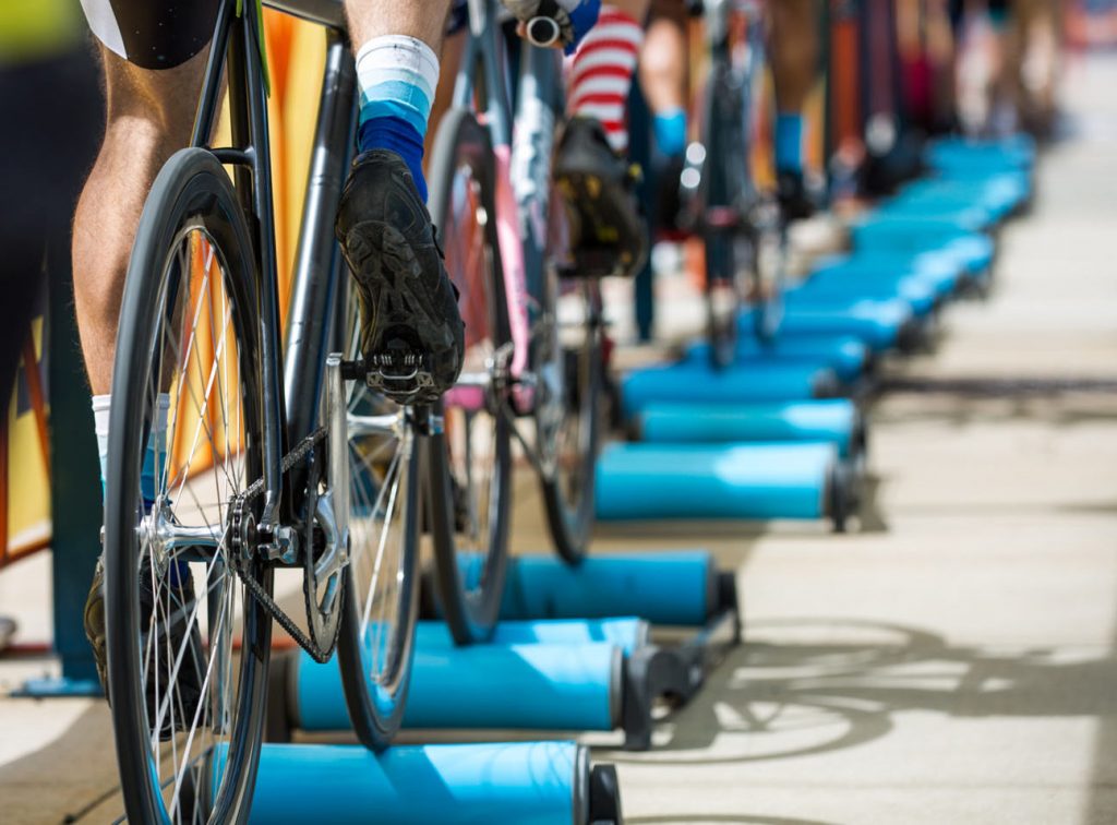 bikes and rollers