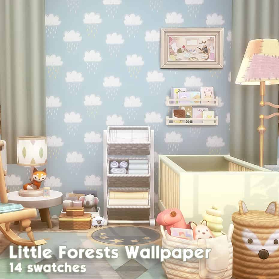 8 sims 4 nursery cc