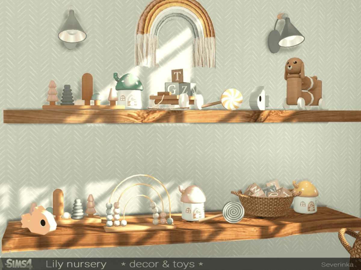 8 sims 4 nursery cc