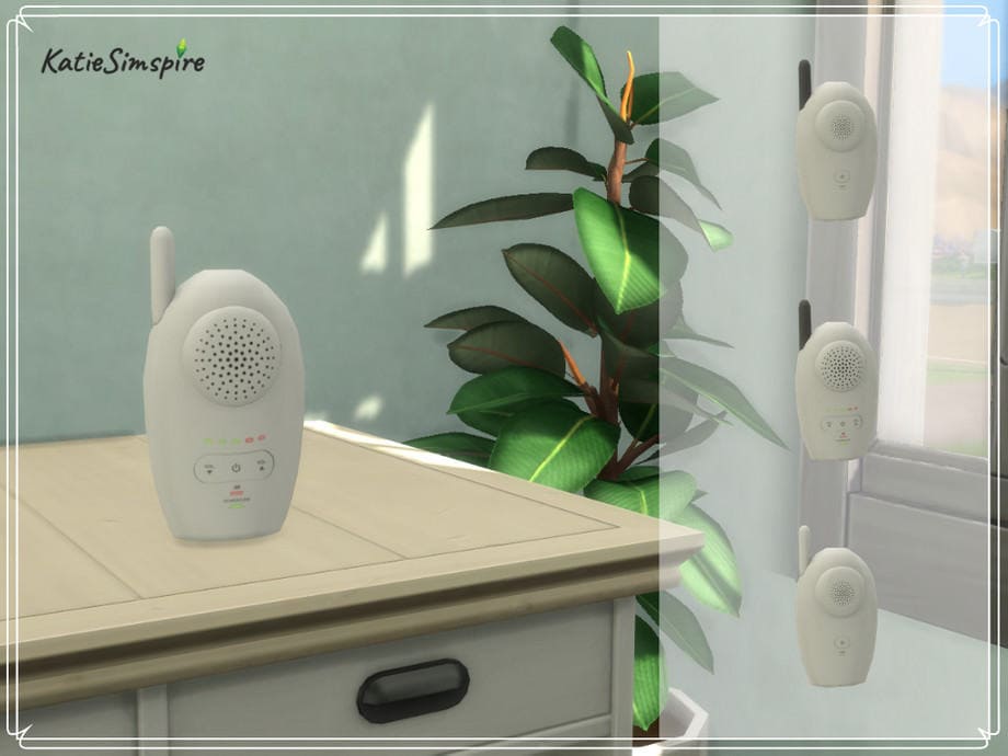 Baby monitor sims 4 infant cc decor