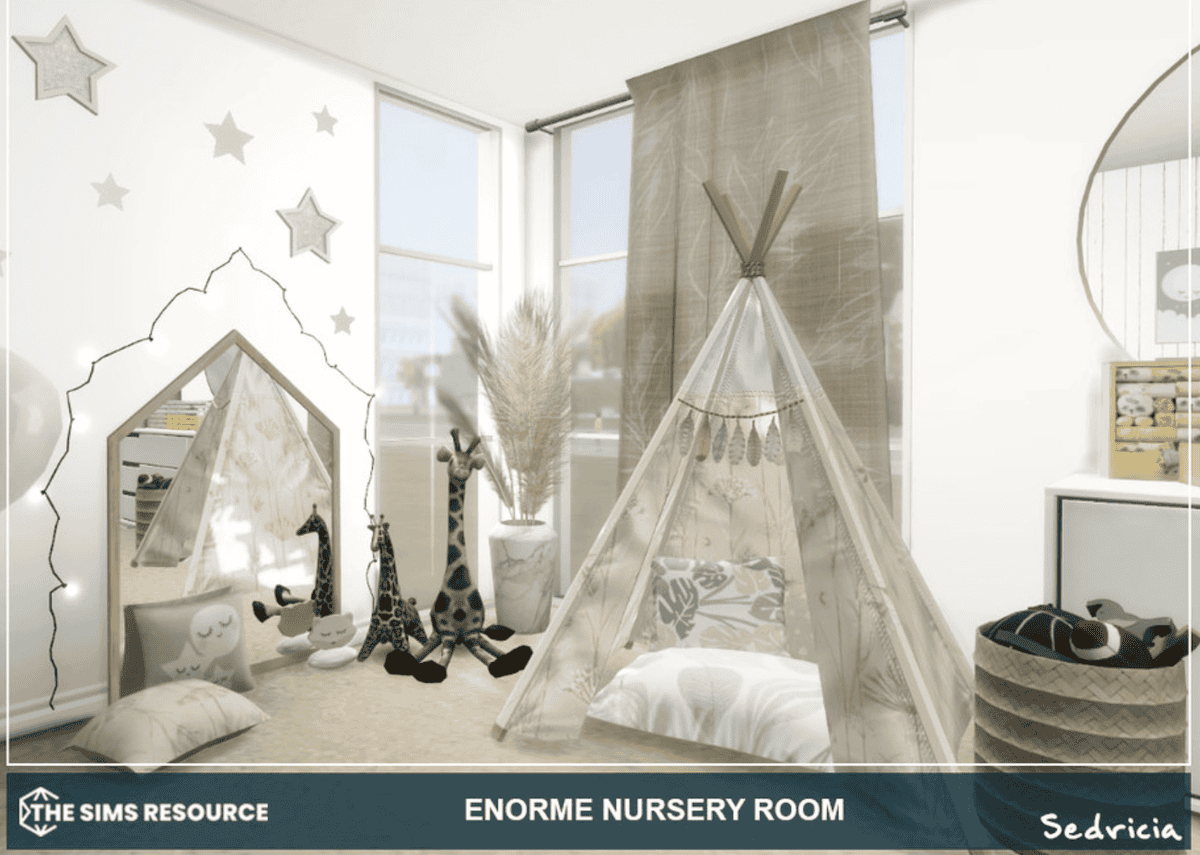 9 sims 4 nursery cc