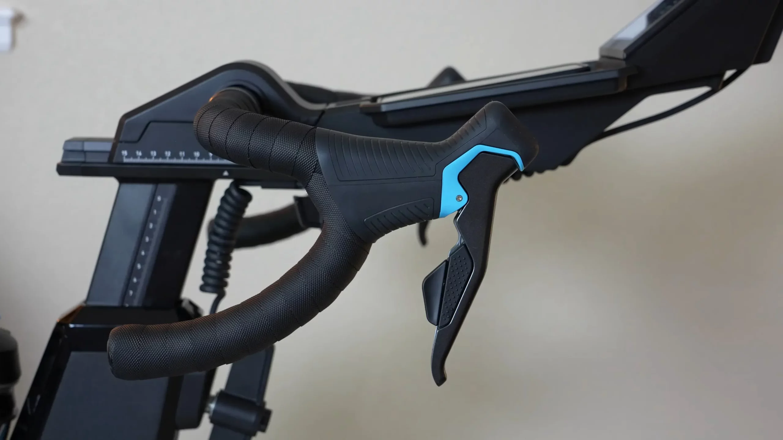 Tacx Neo Bike Plus has redesigned dual-side levers 