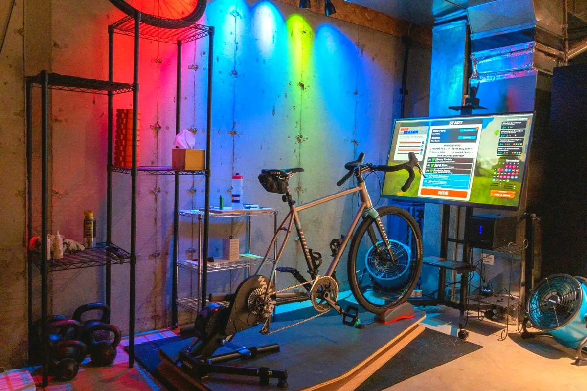 Indoor Cycling Pain Cave