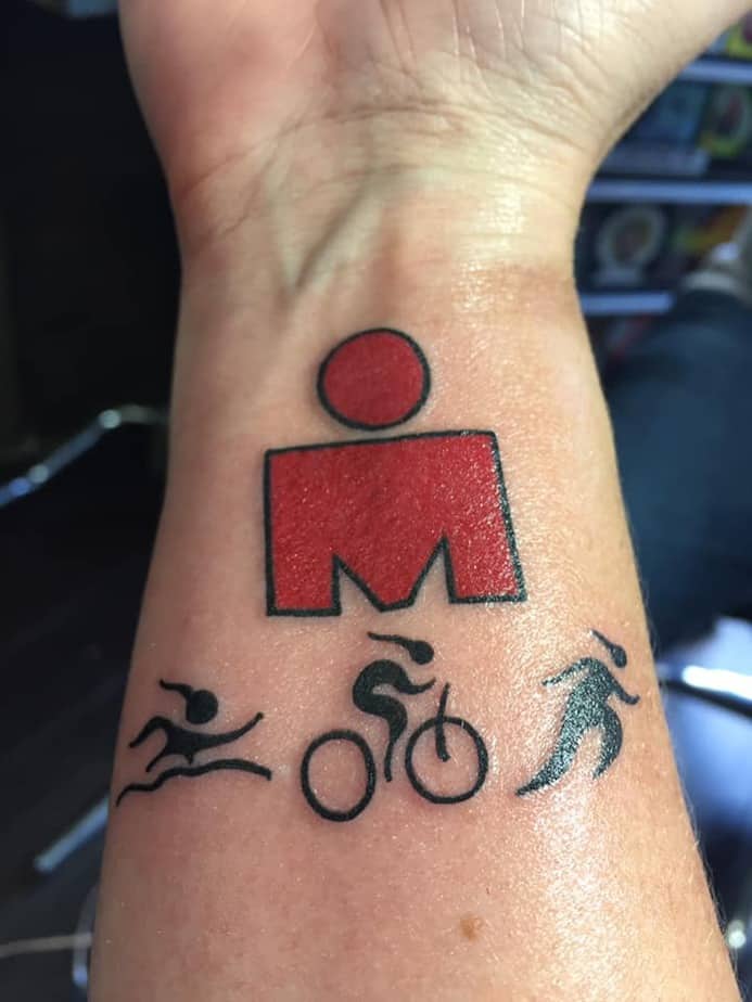 ironman triathlon tattoo 9