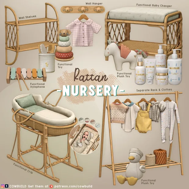 Sims 4 Nursery CC