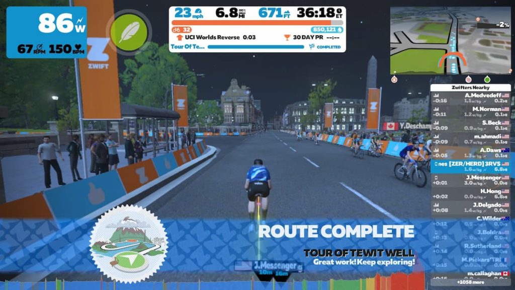 zwift indoor cycling app review