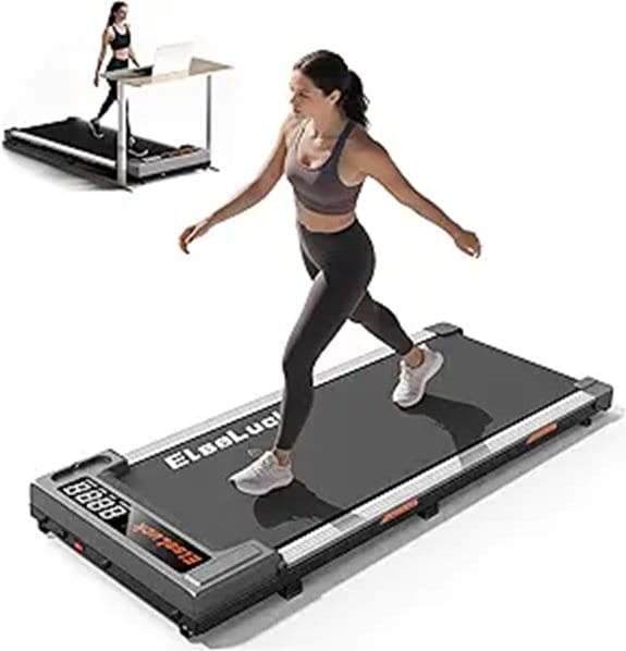 Walking Pad Treadmill with Remote Control & LED Display
